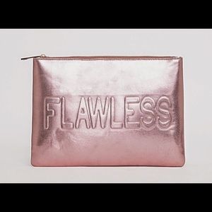 Missguided Flawless Slogan Clutch Bag